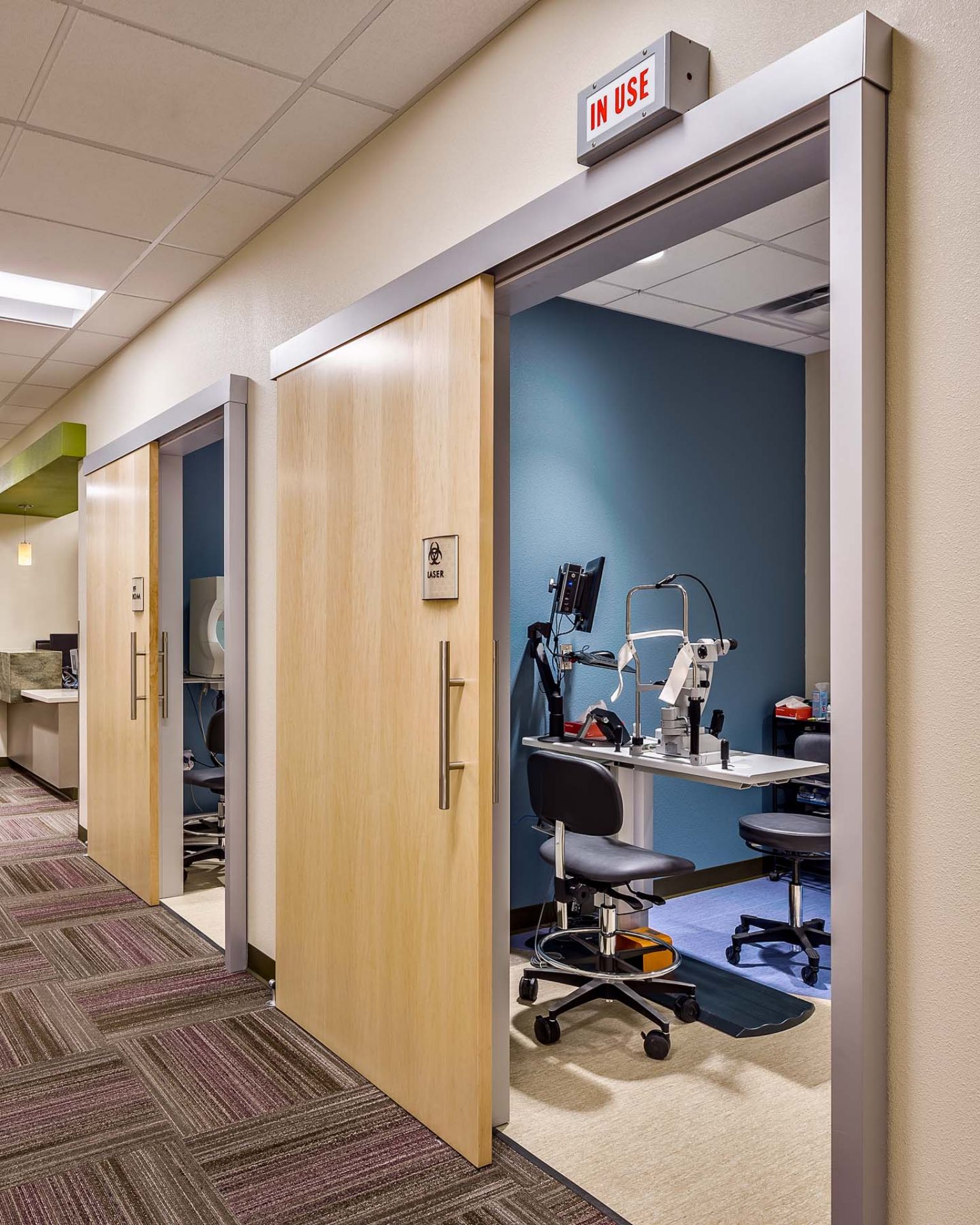 Negative Pressure Rooms Interior Commercial Sliding Doors